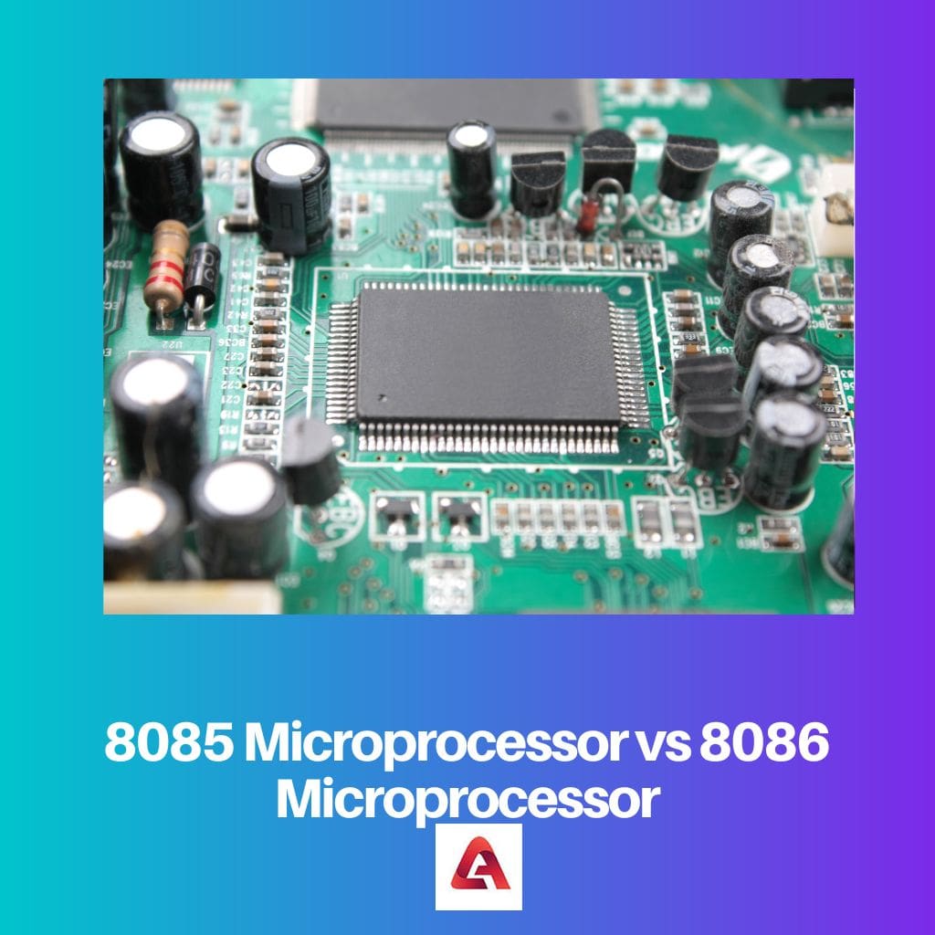8085 Microprocessor vs 8086 Microprocessor