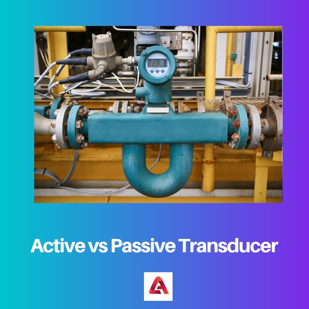 Active vs Passive Transducer