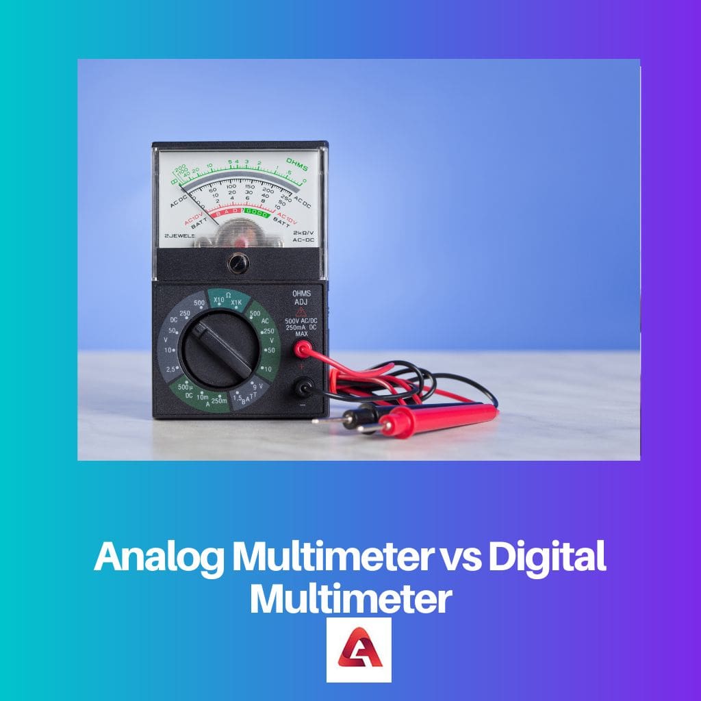 Analog Multimeter vs Digital Multimeter