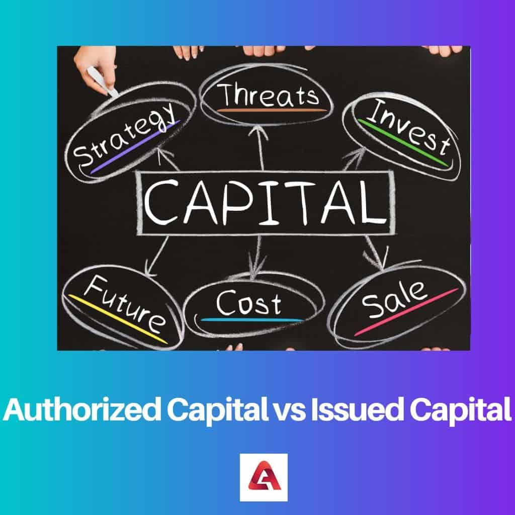 Capital autorisé vs capital émis