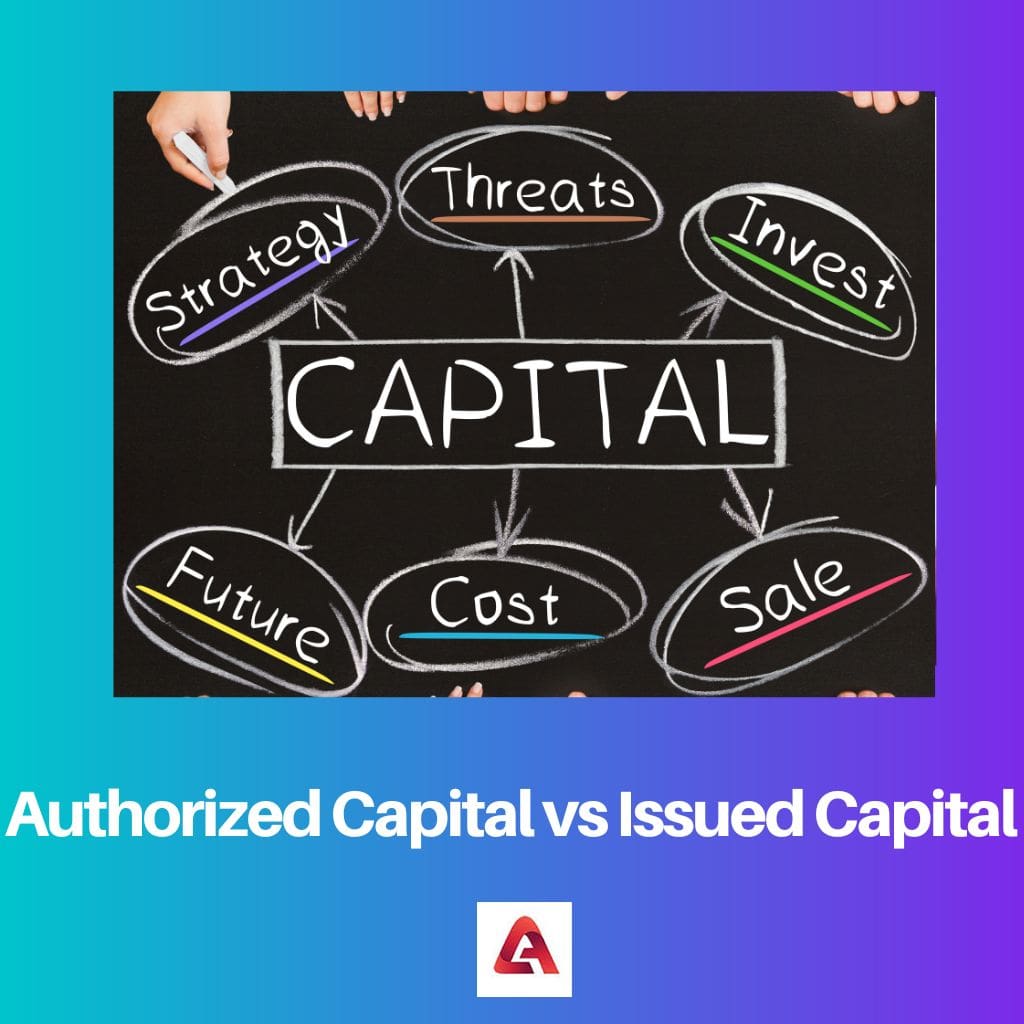 Capital autorisé vs capital émis