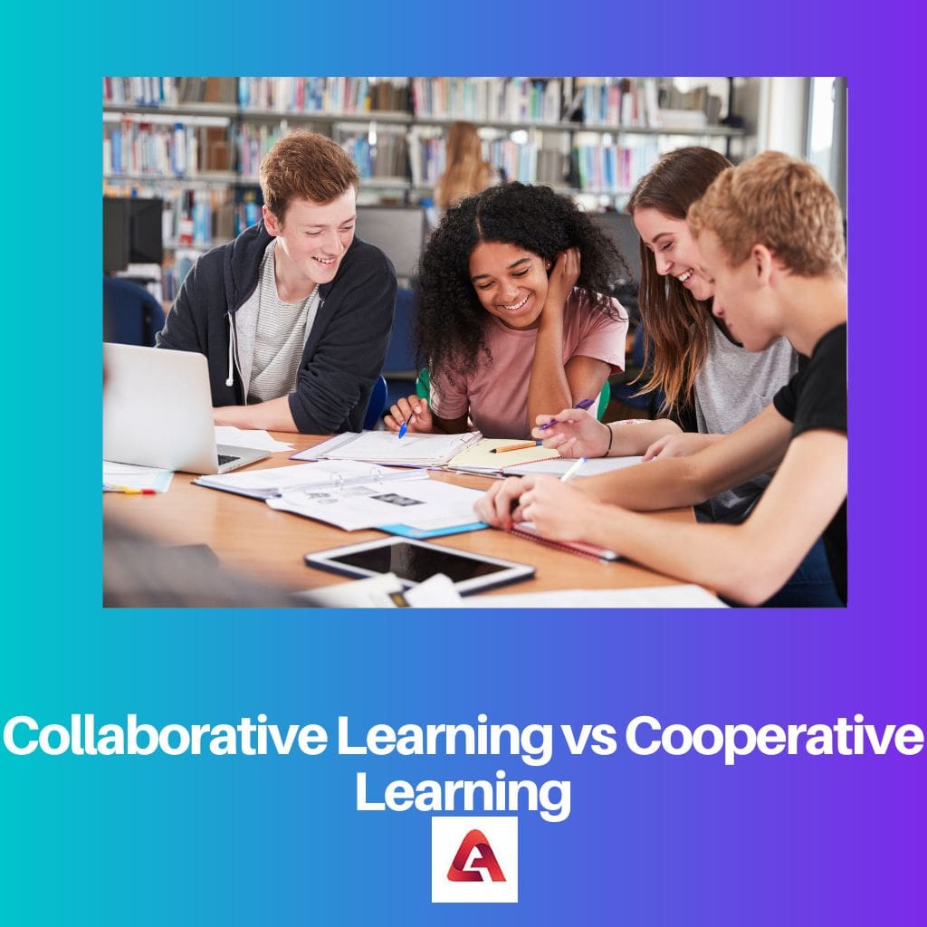 Aprendizaje colaborativo vs aprendizaje cooperativo