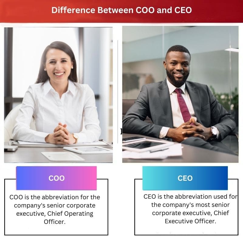 Difference Between COO and CEO