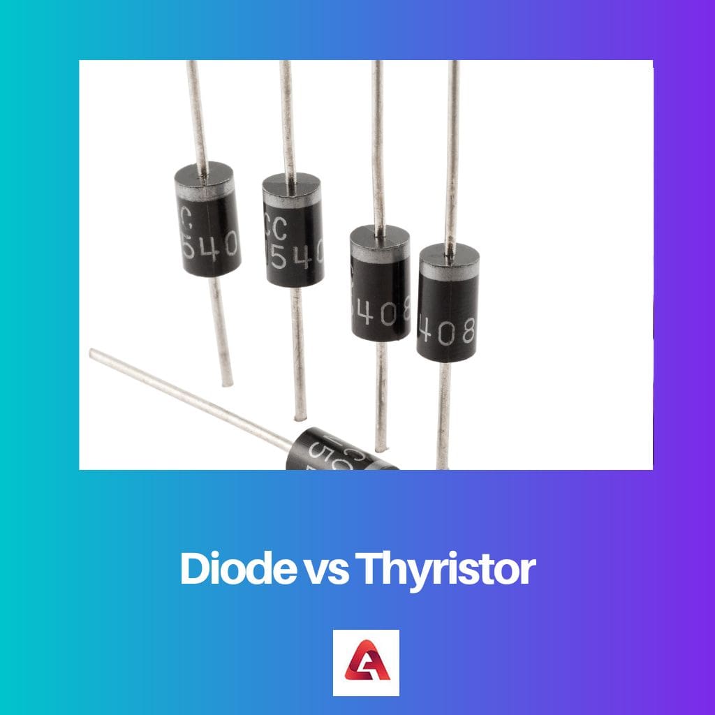 Diode vs Thyristor