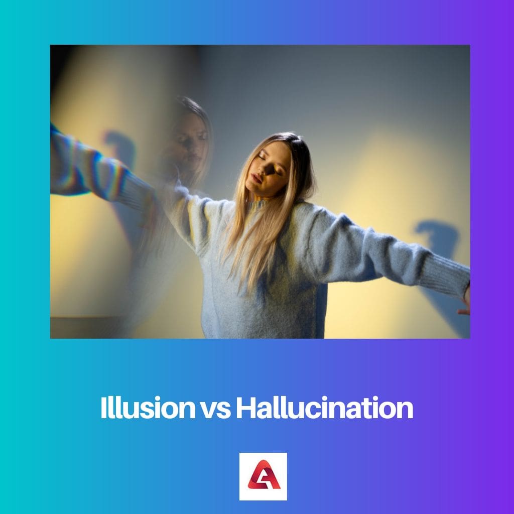 Иллюзия против галлюцинации