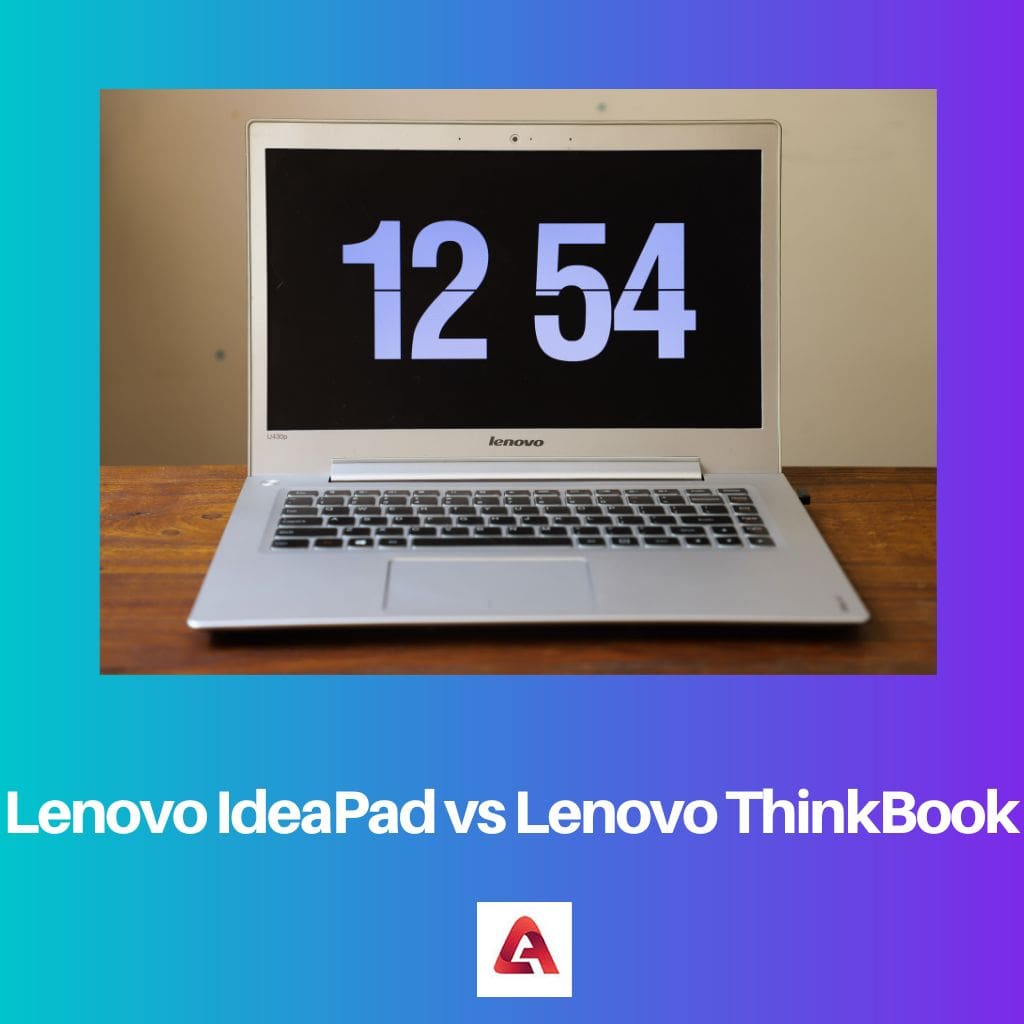 Lenovo IdeaPad contre Lenovo ThinkBook