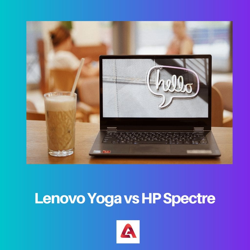 联想 Yoga 与 HP Spectre