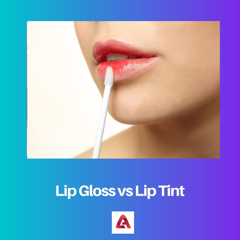 Lip Gloss vs Lip Tint