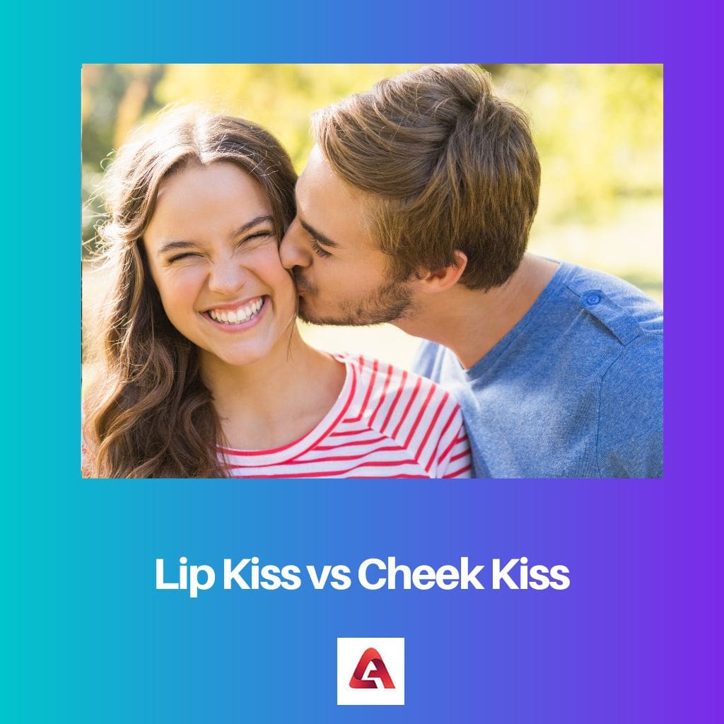 Bacio sulle labbra contro bacio sulla guancia