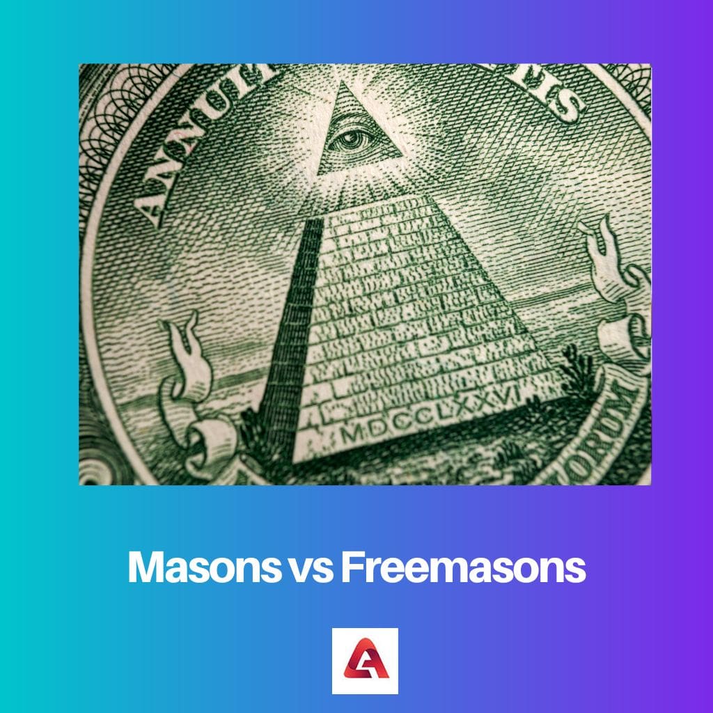 Masons vs Freemasons