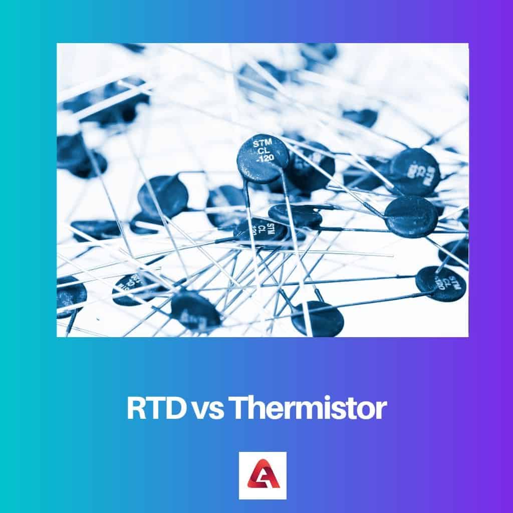 RTD vs termistor