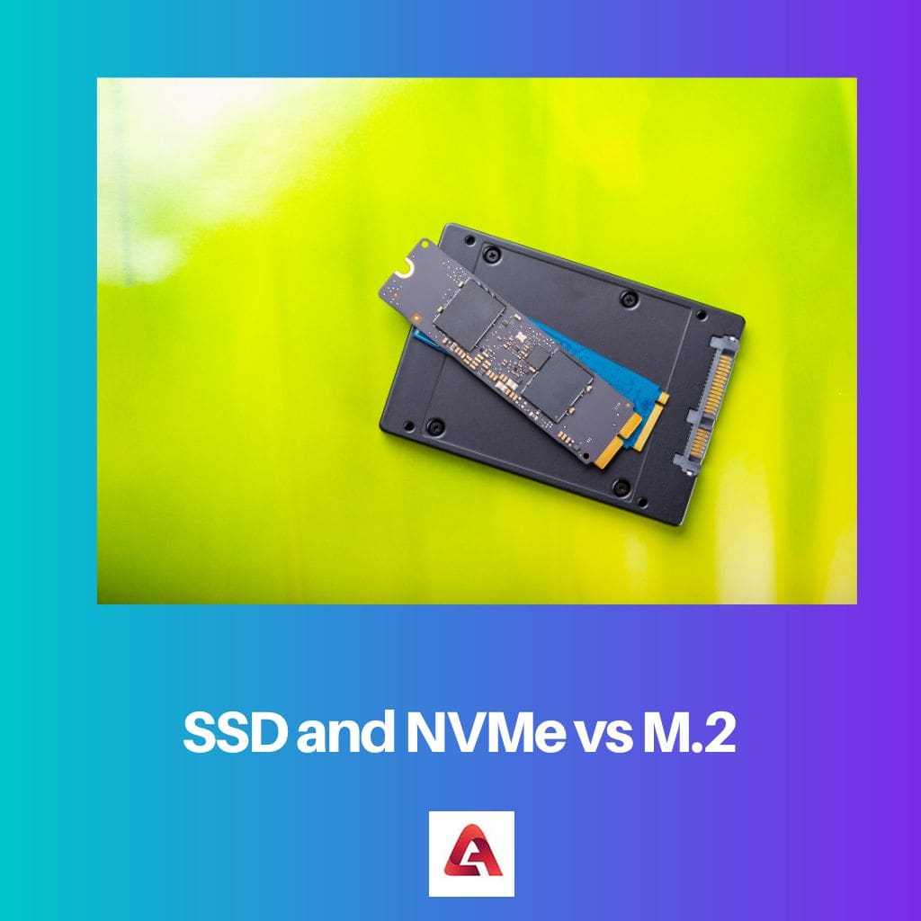 SSD and NVMe vs M.2