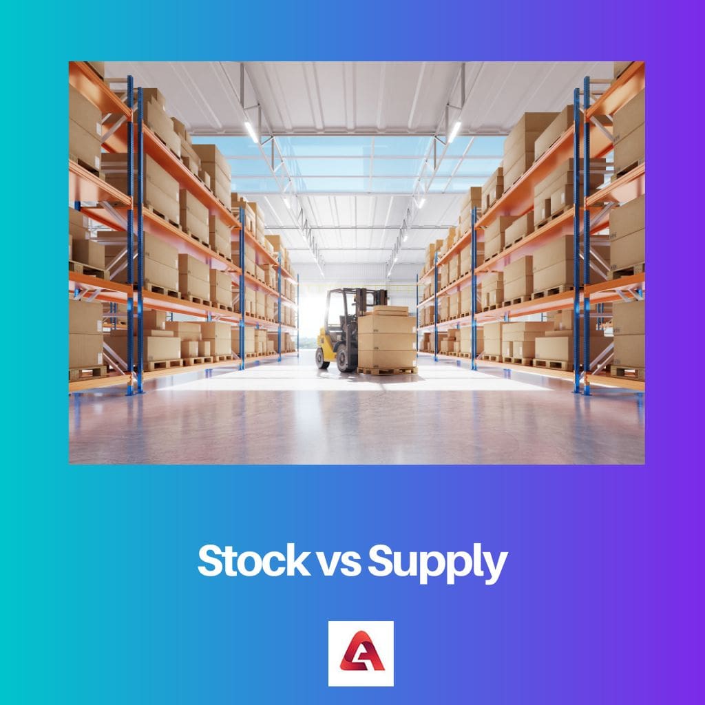 Stock vs Suministro