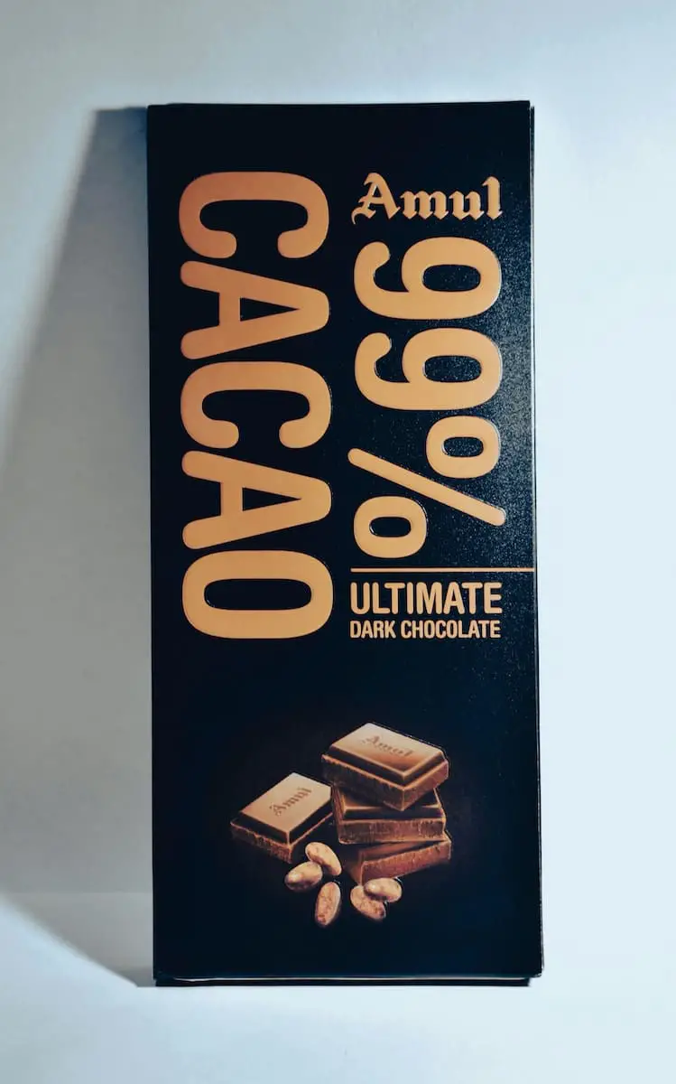 amul chocolate amargo