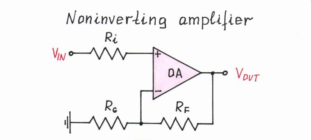 non inverting amplifier
