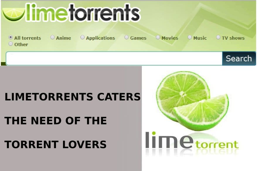 Ιστότοποι μεσολάβησης της Limetorrents