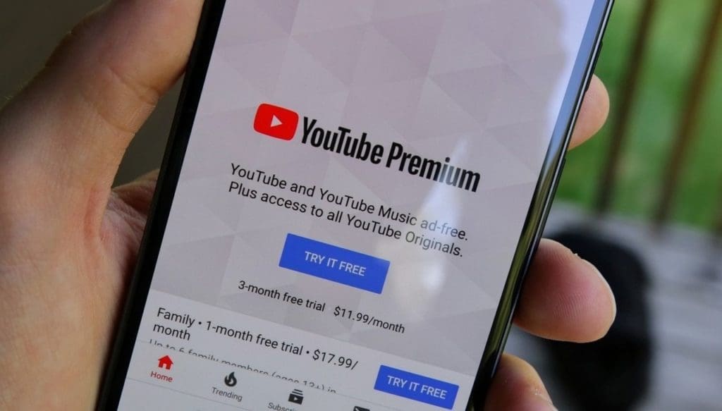 Общая подписка YouTube Premium