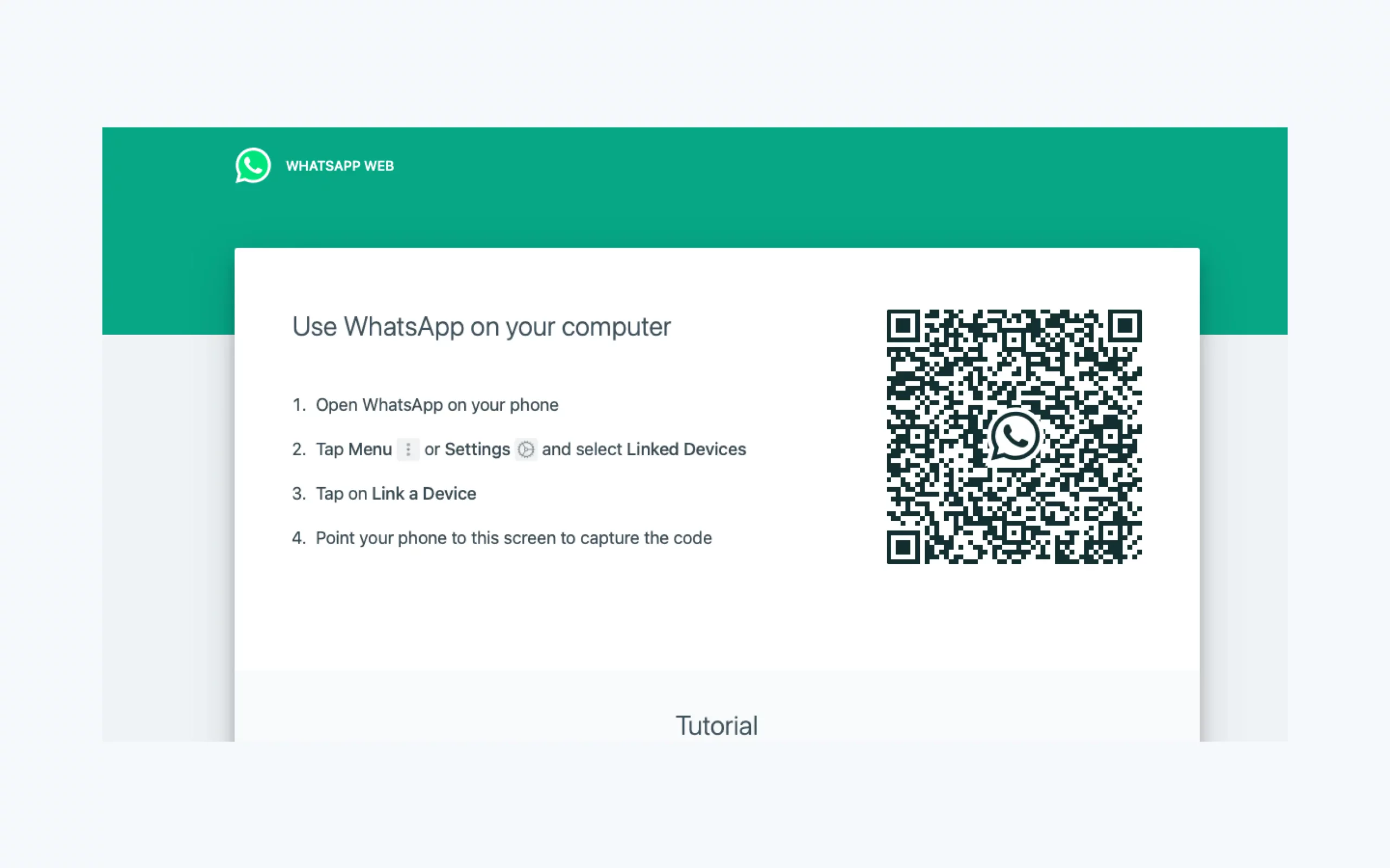 การเชื่อมต่อ WhatsApp Web ปรับขนาดแล้ว