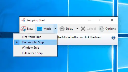 Windows Snip-tool