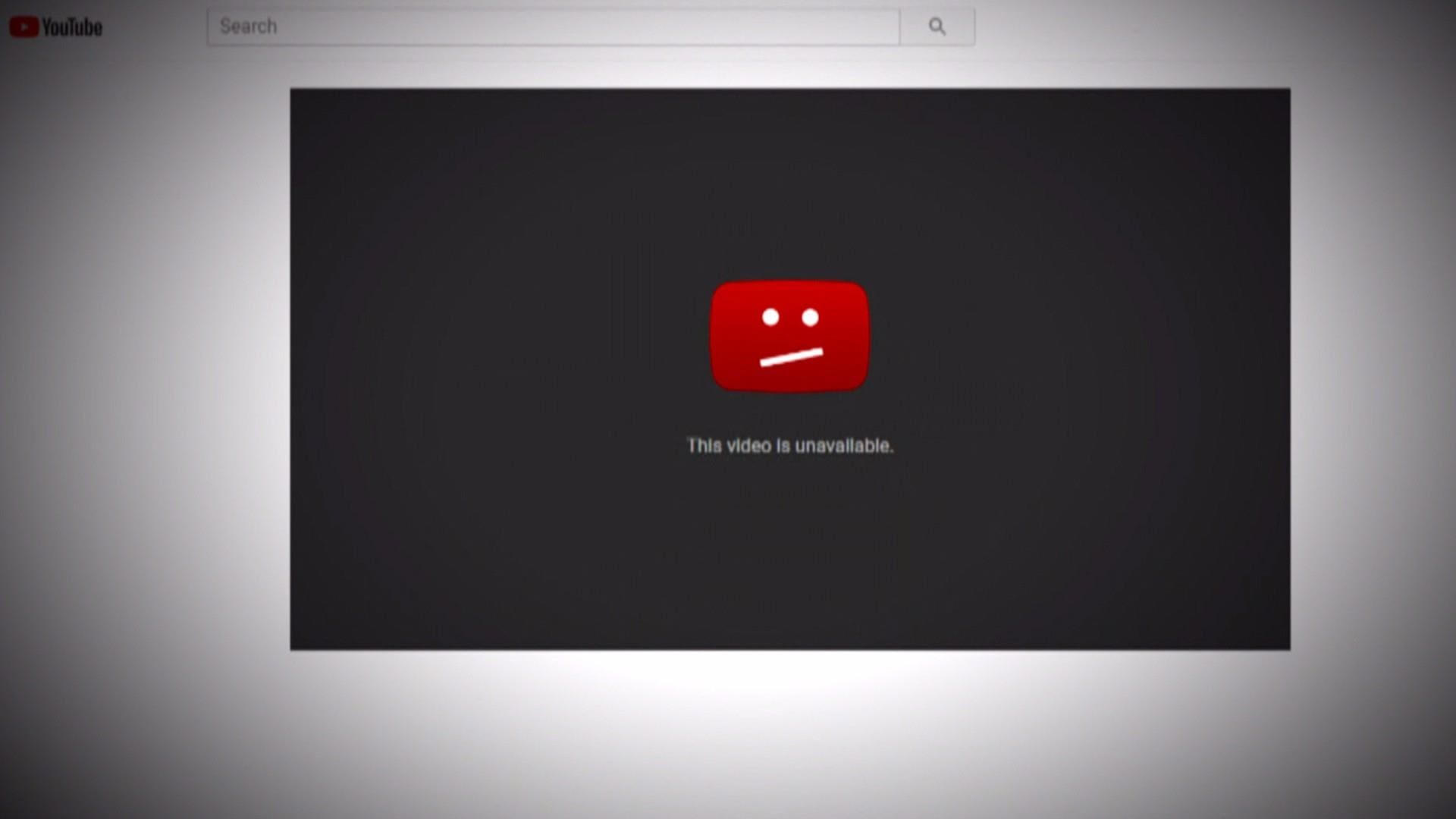 Неприемлемый контент YouTube