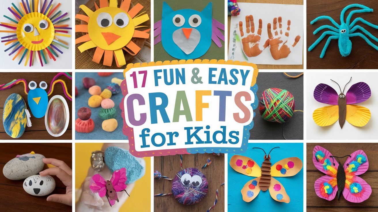 17 Fun Easy Crafts For Kids 1