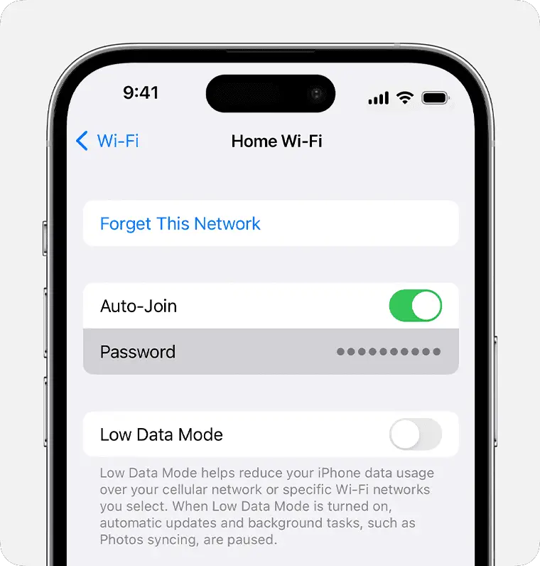 WiFi lozinka na Apple uređajima