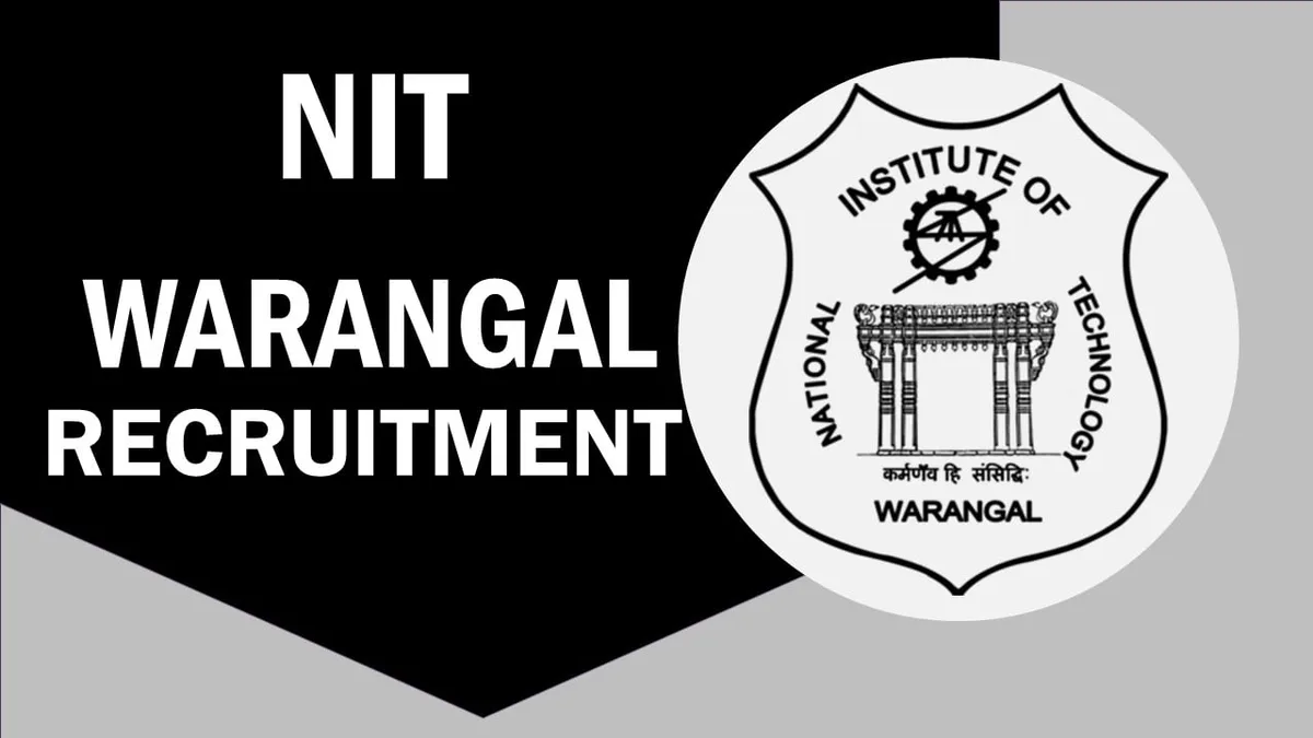 nit warangal Recruitment