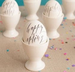 Calligraphy Egg 