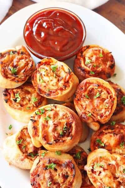 Air Fryer BBQ Chicken Roll Ups IMG 7459