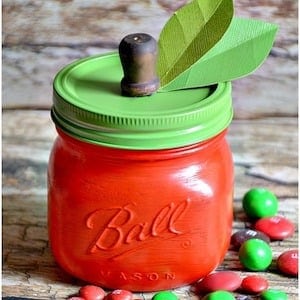 Apple Mason Jar craft