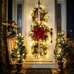 Christmas Wreath Trio DIY 