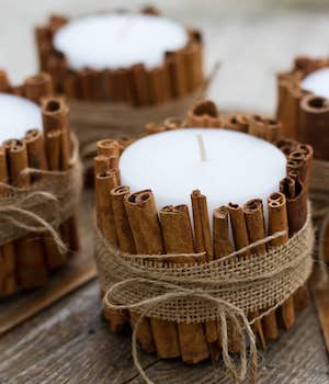 Cinnamon Stick Candles