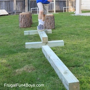 Ninja Warrior Obstacle Course