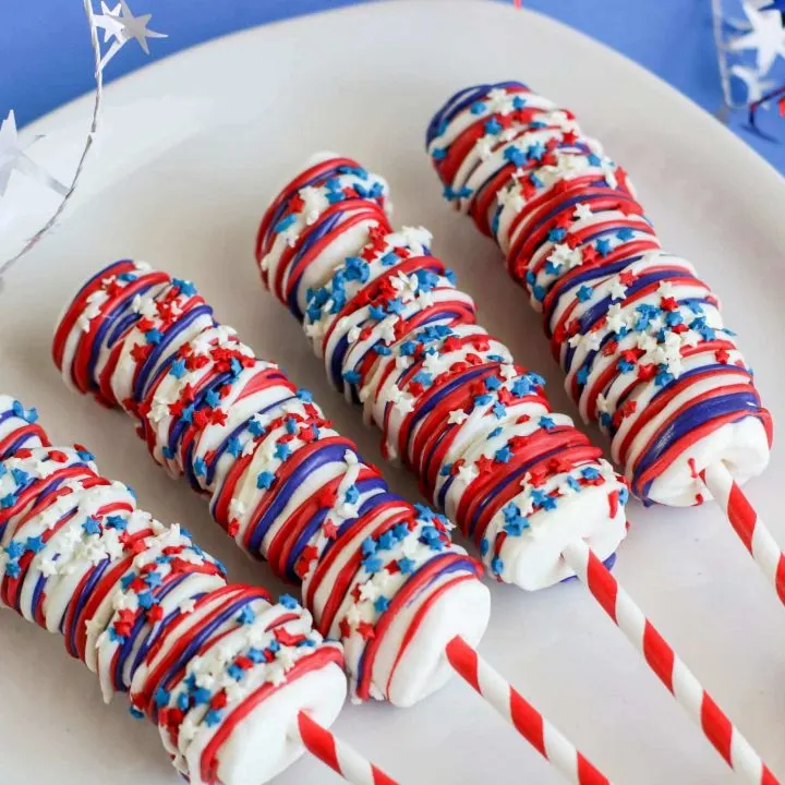 Patriotic Marshmallow Pops Sample 5 8