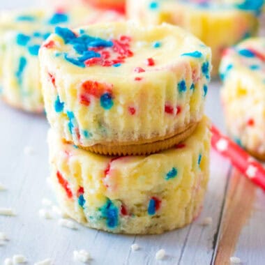 Patriotic Mini Cheesecakes RC U