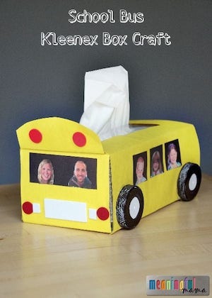 School Box Tissue Box