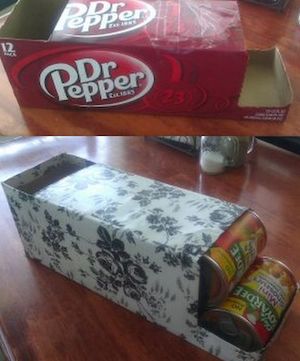 Canned Food Storage Idea