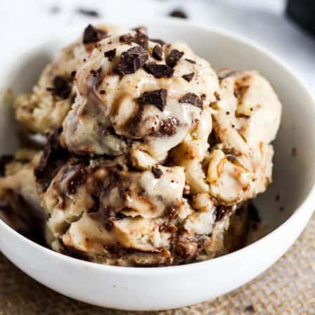 chunky monkey banana ice cream vegan gluten free square