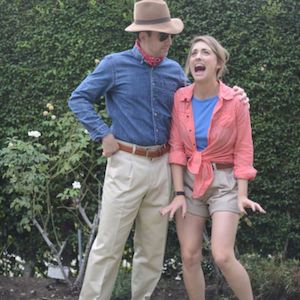 Jurassic Park's Alan & Ellie Halloween Costumes