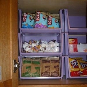 Kitchen Cabinet Pantry Organization