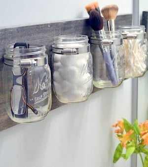 Mason Jar Organizer