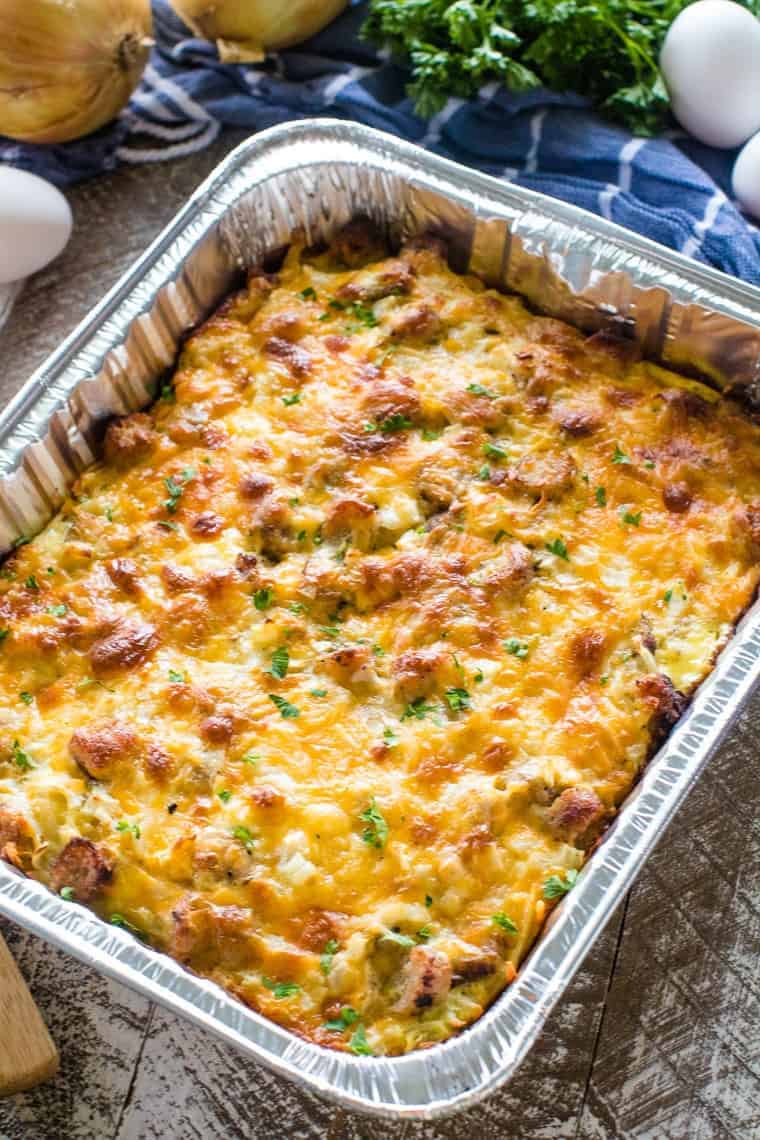 sausage and egg breakfast casserole