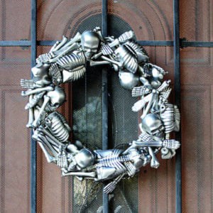 Skeleton Wreath