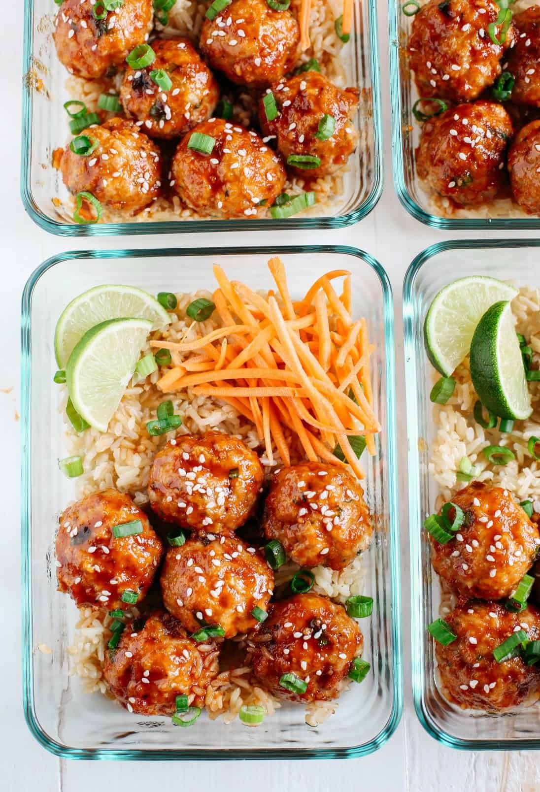 sriracha meatballs 1