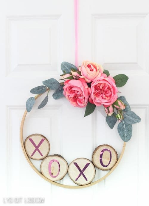 valentines day hoop wreath 4830