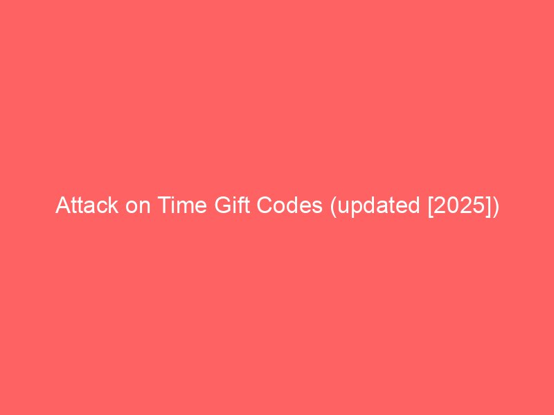 Atlantis Age Gift Codes (updated [2025])