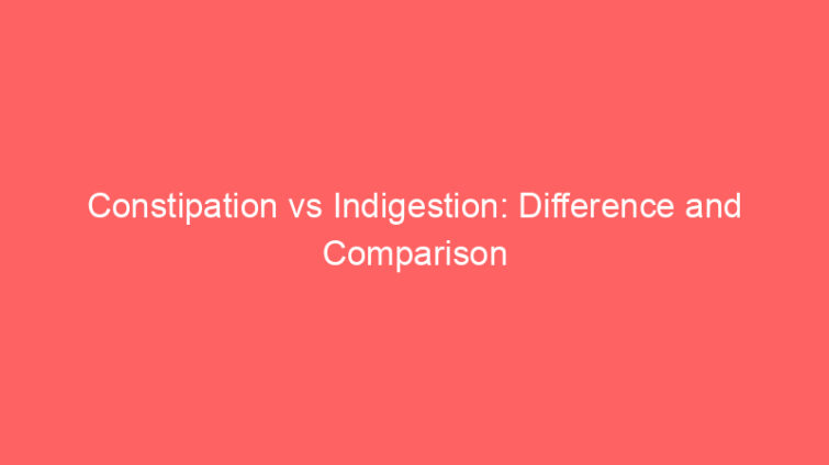 constipation vs indigestion difference and comparison 660600