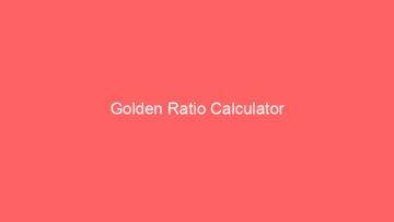 golden ratio calculator 662492