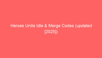 heroes unite idle merge codes updated 2025 659934