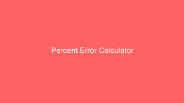 percent error calculator 662478